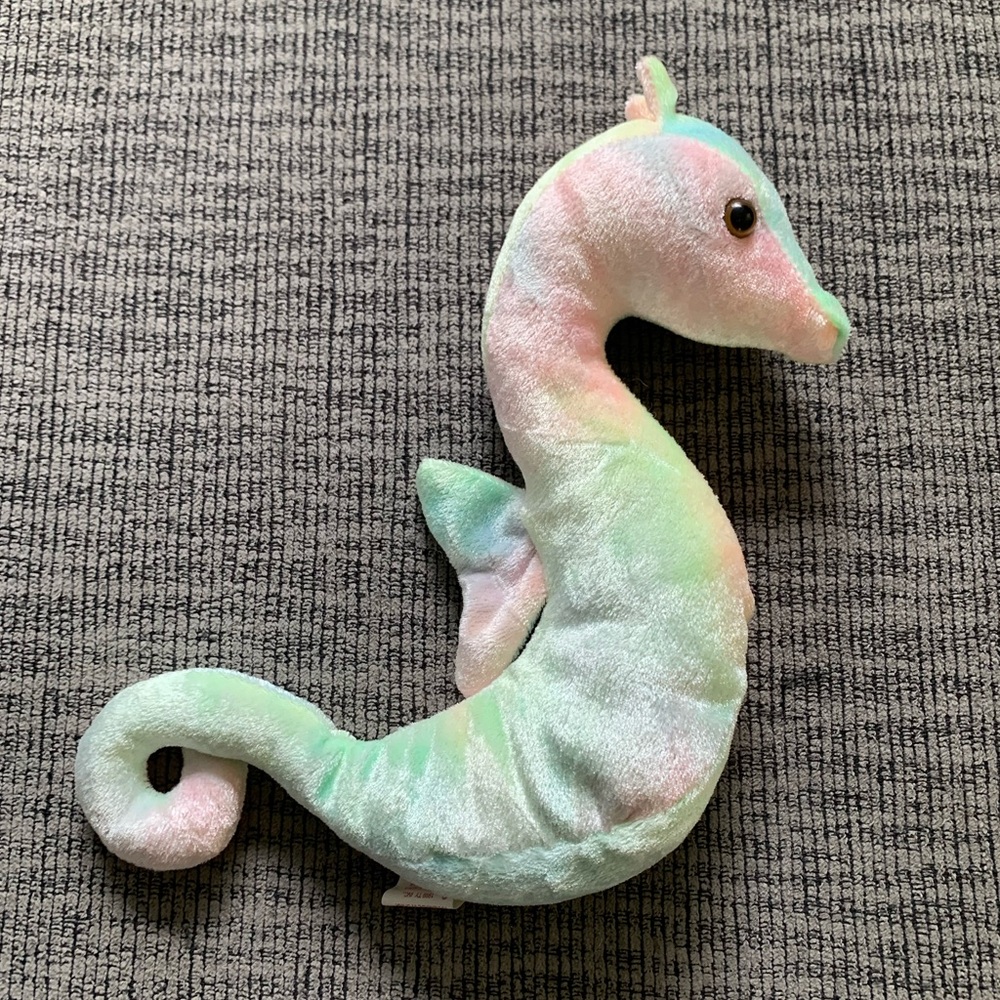 Neon the Seahorse Beanie Baby